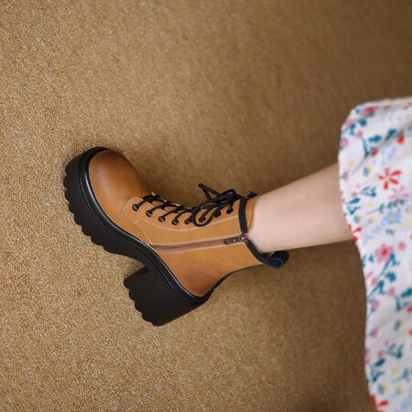 Elegant Handcrafted Leather Women's Shoes - Luxurious Quality(EyunshangxZC2997)