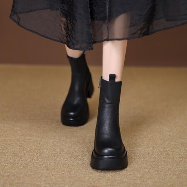 Handcrafted Luxury Leather Women's Shoes: Elegance in Every Stitch(EyunshangxZC2996)