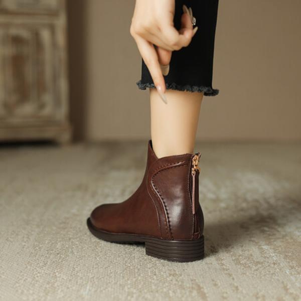 Handcrafted Luxury Leather Shoes for Elegant Women(EyunshangxZC2317)