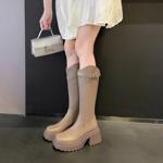 Elegant Handmade Leather Women's Shoes of Luxury Craftsmanship(EyunshangxYSL8107-2)