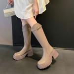 Elegant Handmade Leather Women's Shoes of Luxury Craftsmanship(EyunshangxYSL8107-2)