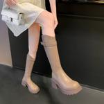 Elegant Handmade Leather Women's Shoes of Luxury Craftsmanship(EyunshangxYSL8107-2)