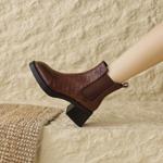 Handcrafted Luxury Leather Women's Shoes - Elegant Quality(EyunshangxYSC2325)