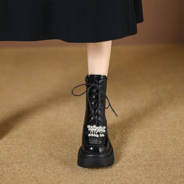 Exquisite Handcrafted Leather Women's Shoes: Elegance and Luxury Redefined(EyunshangxYSC2973)