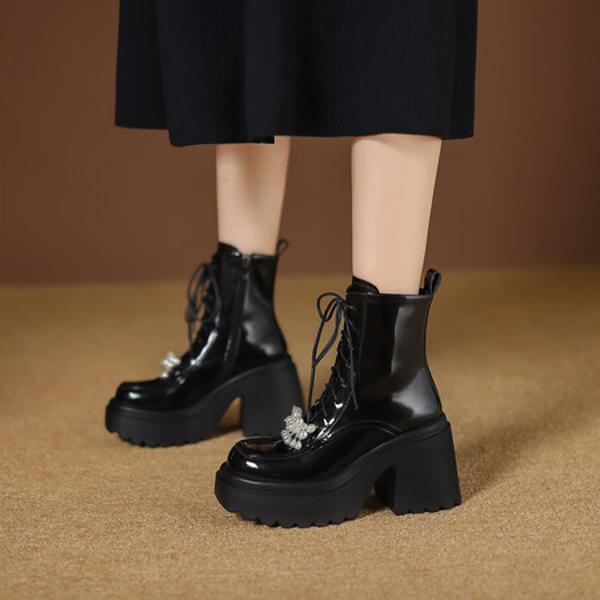 Exquisite Handcrafted Leather Women's Shoes: Elegance and Luxury Redefined(EyunshangxYSC2973)