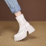 Elegant Handcrafted Genuine Leather Women’s Shoes - Luxurious Craftsmanship(EyunshangxYSZ2638-2)