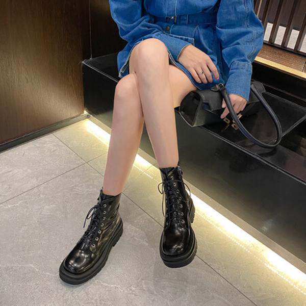 Handcrafted Genuine Leather Women's Shoes: Elegant Luxury Quality(EyunshangxYS6255)