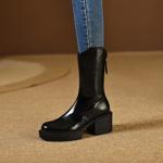 Handcrafted Genuine Leather Women's Shoes - Elegant Luxury with Exquisite Craftsmanship(EyunshangxYS2040)