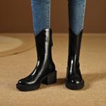 Handcrafted Genuine Leather Women's Shoes - Elegant Luxury with Exquisite Craftsmanship(EyunshangxYS2040)