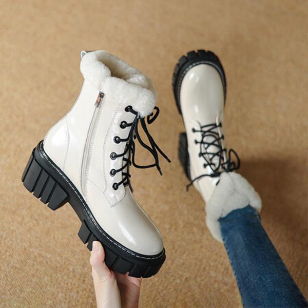 Luxurious Handmade Leather Women's Shoes - Elegance Redefined(EyunshangxYS6103)