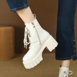 Exquisite Handcrafted Leather Women's Shoes: Luxury & Elegance(EyunshangxYS1602A)