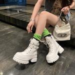 Handcrafted Leather Women's Shoes: Elegant Luxury Quality(EyunshangxYSC2309)