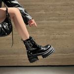 Handcrafted Leather Women's Shoes: Elegant Luxury Quality(EyunshangxYSC2309)