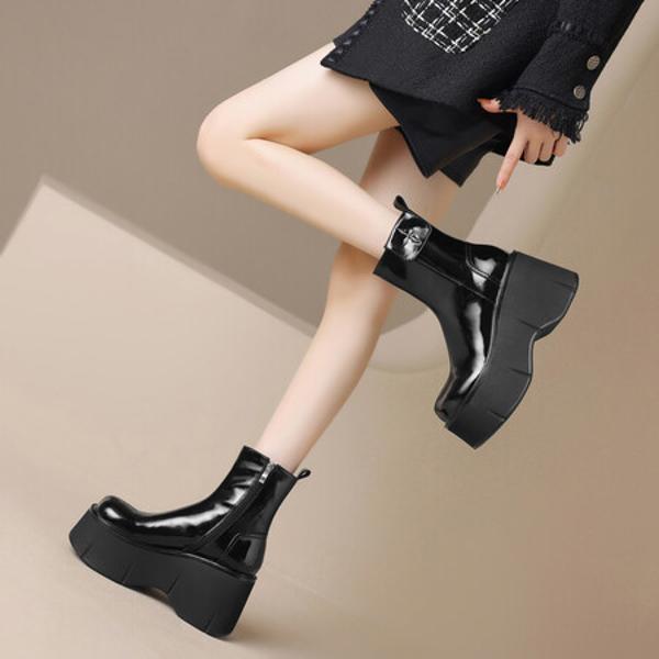 Handcrafted Luxury Leather Women’s Shoes, Exquisite Quality(EyunshangxYSM3119)