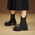 Handcrafted Genuine Leather Women's Shoes: Luxury, Elegance & Quality Craftsmanship(EyunshangxYSC2970-2)