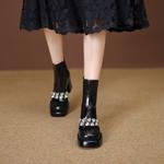 Exquisite Handmade Leather Women's Shoes: Luxury Craftsmanship for Elegance(EyunshangxYSC2986)