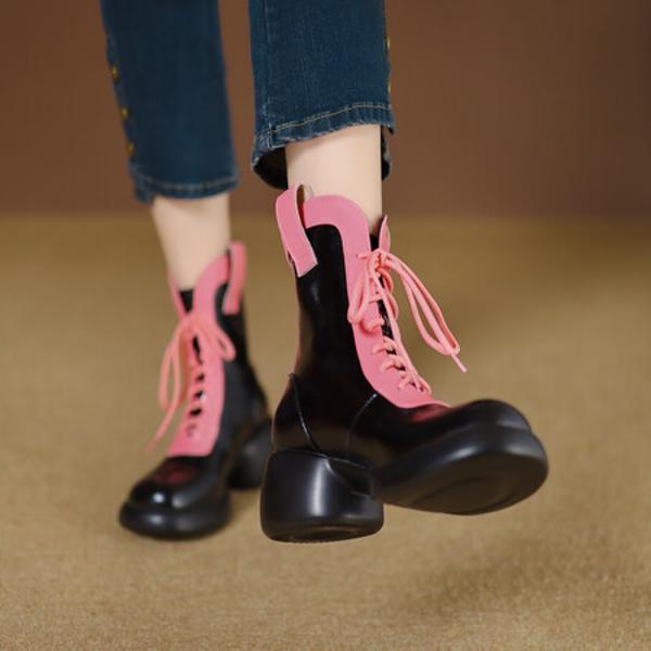 Luxury Handcrafted Genuine Leather Women's Shoes - Exquisite Quality(EyunshangxYSC2972)