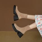 Luxurious Handcrafted Leather Women's Shoes: Exquisite Design and Superior Quality(EyunshangxYSZ2631)