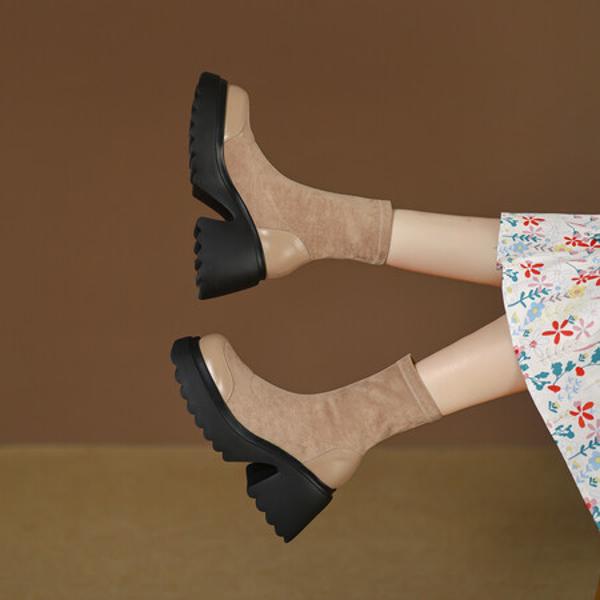 Luxurious Handcrafted Leather Women's Shoes: Exquisite Design and Superior Quality(EyunshangxYSZ2631)