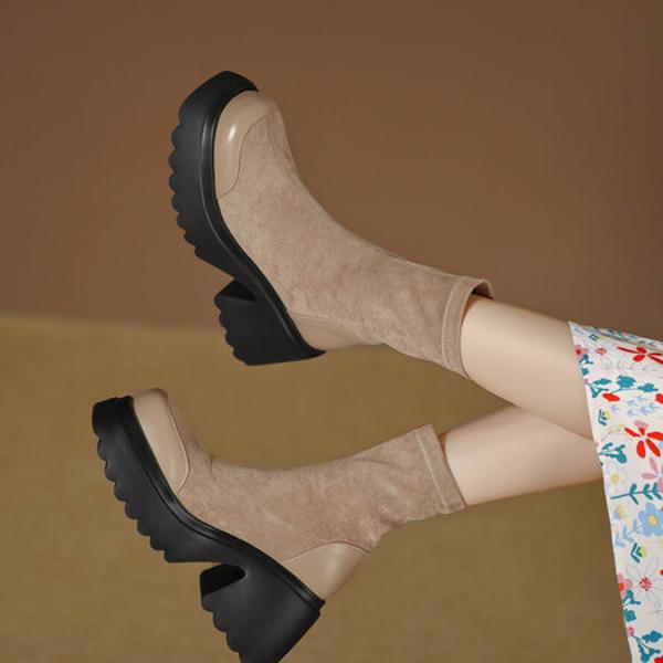 Luxurious Handcrafted Leather Women's Shoes: Exquisite Design and Superior Quality(EyunshangxYSZ2631)