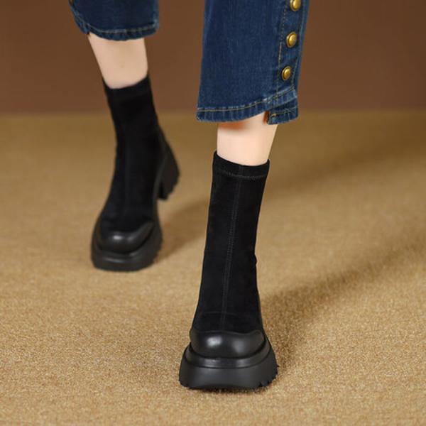 Luxurious Handcrafted Leather Women's Shoes: Exquisite Design and Superior Quality(EyunshangxYSZ2631)