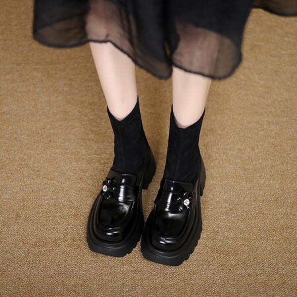 Handcrafted Leather Women’s Shoes: Luxury and Elegance(EyunshangxYSZ2640)