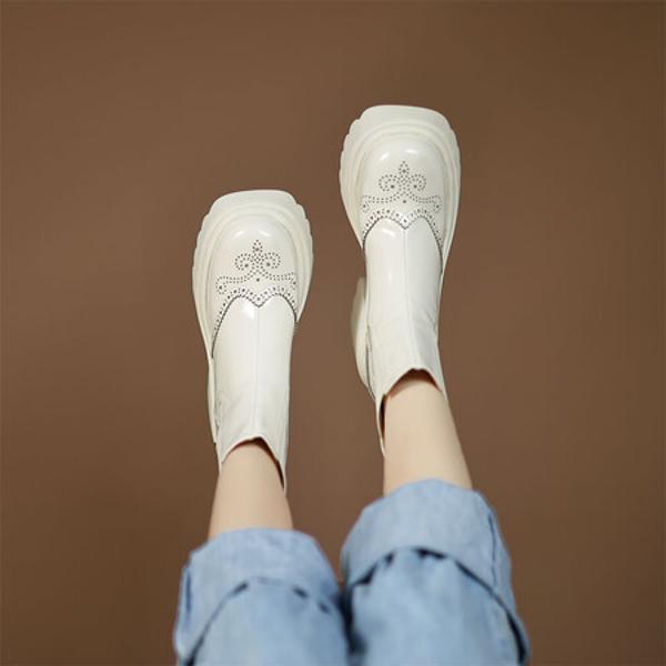 Exquisite Handmade Leather Women’s Shoes: Luxury Elegance(EyunshangxYSC2965)