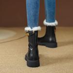 Handcrafted Luxury Leather Women's Shoes for Elegant Style(EyunshangxYS6104)