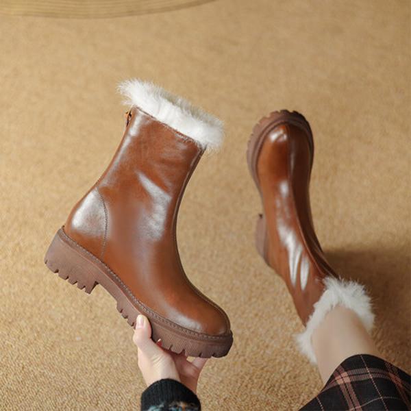 Handcrafted Luxury Leather Women's Shoes for Elegant Style(EyunshangxYS6104)