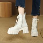 Exquisite Handmade Leather Women's Shoes: Luxury and Elegance(EyunshangxYS16020)