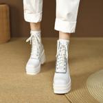 Handcrafted Luxury Leather Women's Shoes - Elegant Quality(EyunshangxYSM1605)