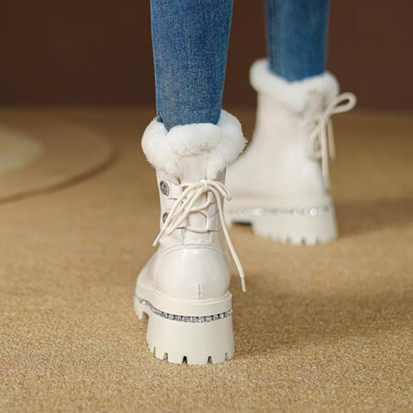 Timeless Elegance: Handcrafted Genuine Leather Women's Shoes with Luxurious Craftsmanship(EyunshangxYS6108)