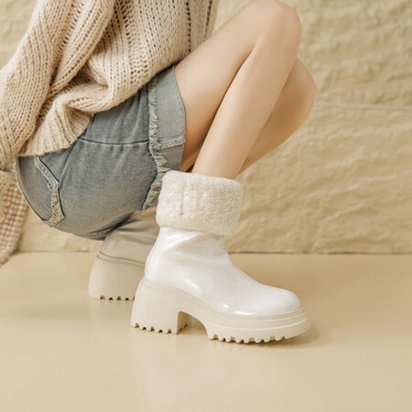 Handcrafted Genuine Leather Women's Shoes - Luxurious Elegance(EyunshangxC2328-2)