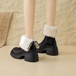 Handcrafted Genuine Leather Women's Shoes - Luxurious Elegance(EyunshangxC2328-2)