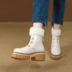 Exquisite Handmade Genuine Leather Women's Shoes for Elegant Style(EyunshangxC2505-2)