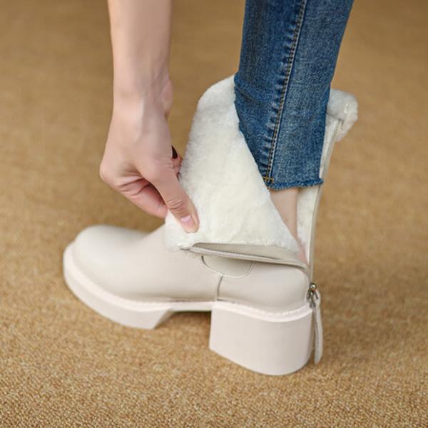 Elegant Handcrafted Leather Women's Shoes - Luxurious Quality(EyunshangxM2506-2)