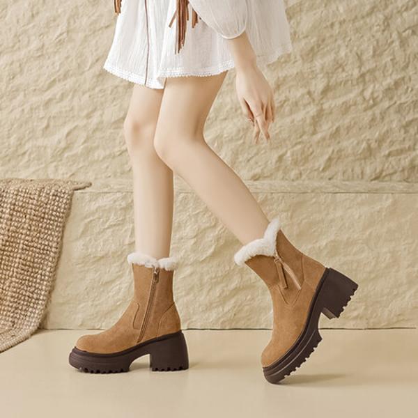 Handcrafted Luxury Leather Women's Shoes - Elegance Meets Quality Craftsmanship(EyunshangxZ2335)