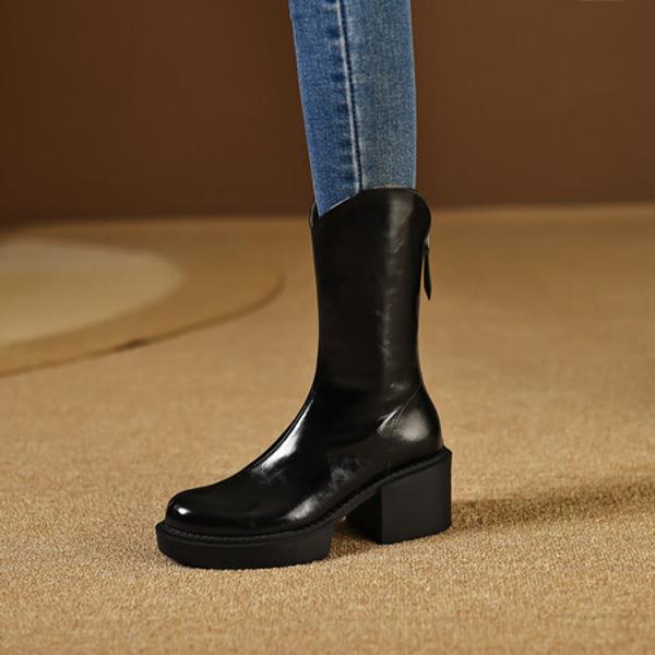 Handcrafted Luxury Leather Women’s Shoes for Elegant Style(EyunshangxQ2040)