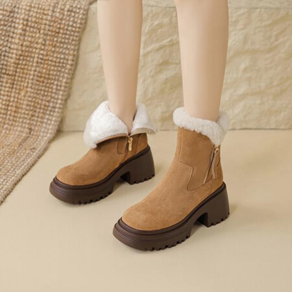 Handcrafted Luxurious Genuine Leather Women's Shoes - Elegance Redefined(EyunshangxW2335)