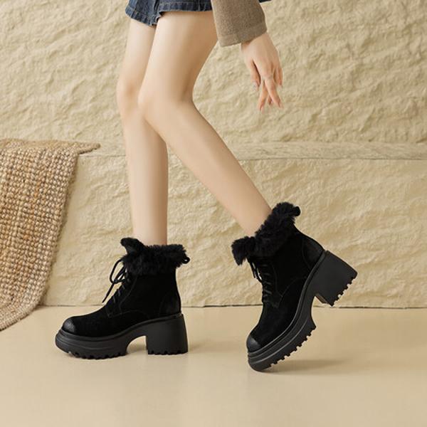 Premium Handcrafted Leather Women's Shoes: Elegance in Every Stitch(EyunshangxW2327)