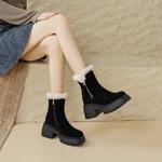 Elegant Handcrafted Leather Women's Shoes - Luxury Craftsmanship(EyunshangxG2335)