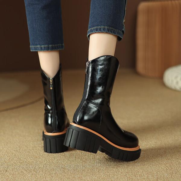 Handcrafted Luxurious Leather Women’s Shoes: Elegance in Every Stitch(EyunshangxW6118-1)