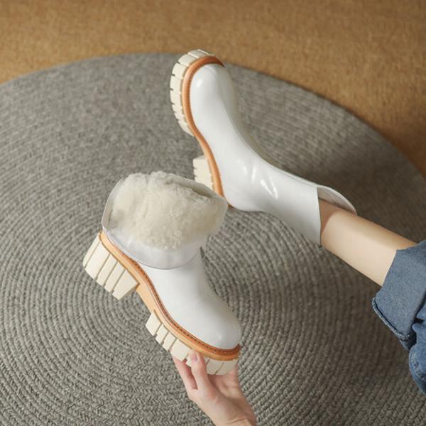 Handcrafted Luxurious Leather Women’s Shoes: Elegance in Every Stitch(EyunshangxW6118-1)