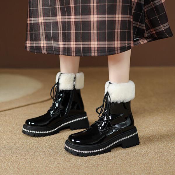 Exquisite Handcrafted Leather Women's Shoes: Luxury Meets Elegance(EyunshangxT-6107)