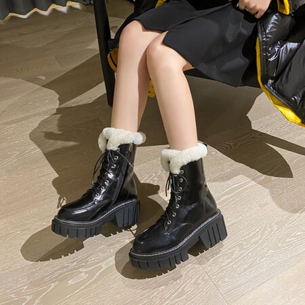 Elegant Handmade Genuine Leather Women's Shoes - Exquisite Craftsmanship(EyunshangxU5066-1)