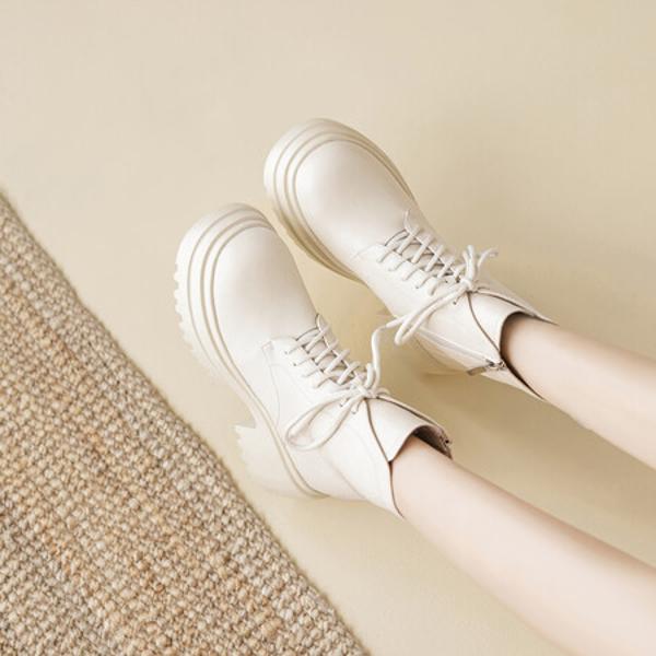 Elegantly Crafted Handmade Leather Shoes for the Discerning Woman(EyunshangxS2337)