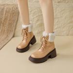 Handcrafted Luxurious Leather Women's Shoes with Elegance(EyunshangxS2332)