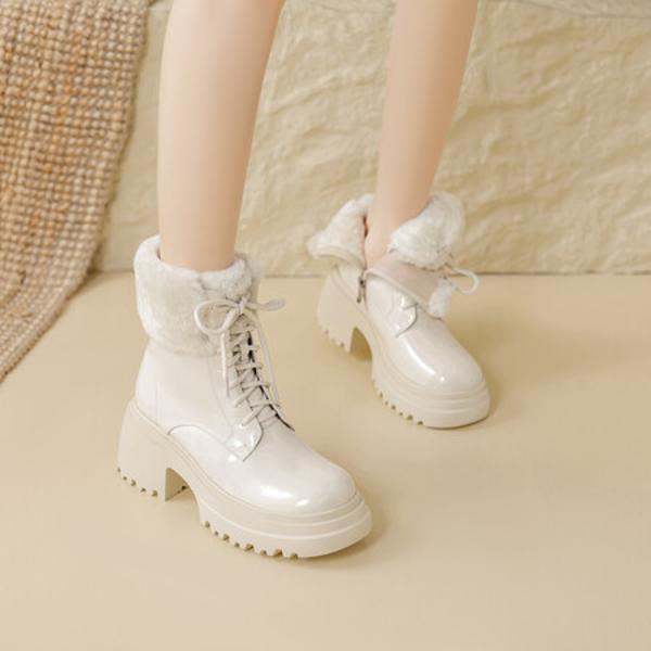 Handcrafted Luxurious Leather Women's Shoes with Elegance(EyunshangxS2332)