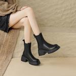 Handcrafted Luxury Leather Women's Shoes with Exquisite Craftsmanship(EyunshangxU-2330)