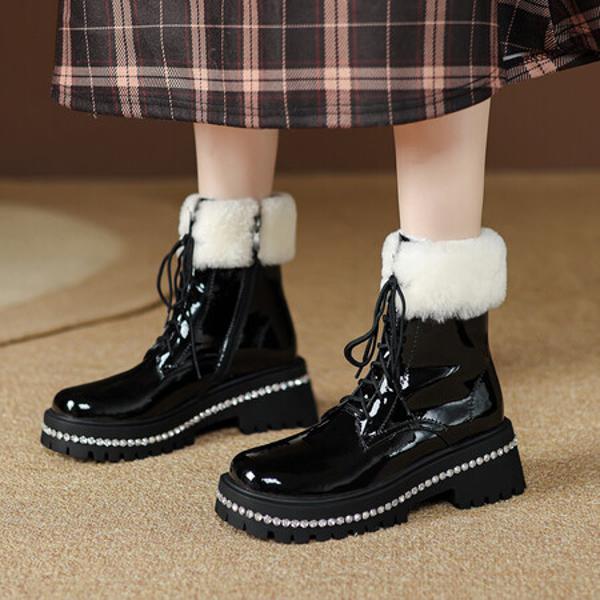 Crafted Elegance: Luxurious Handmade Leather Women's Shoes(EyunshangxU-6107)